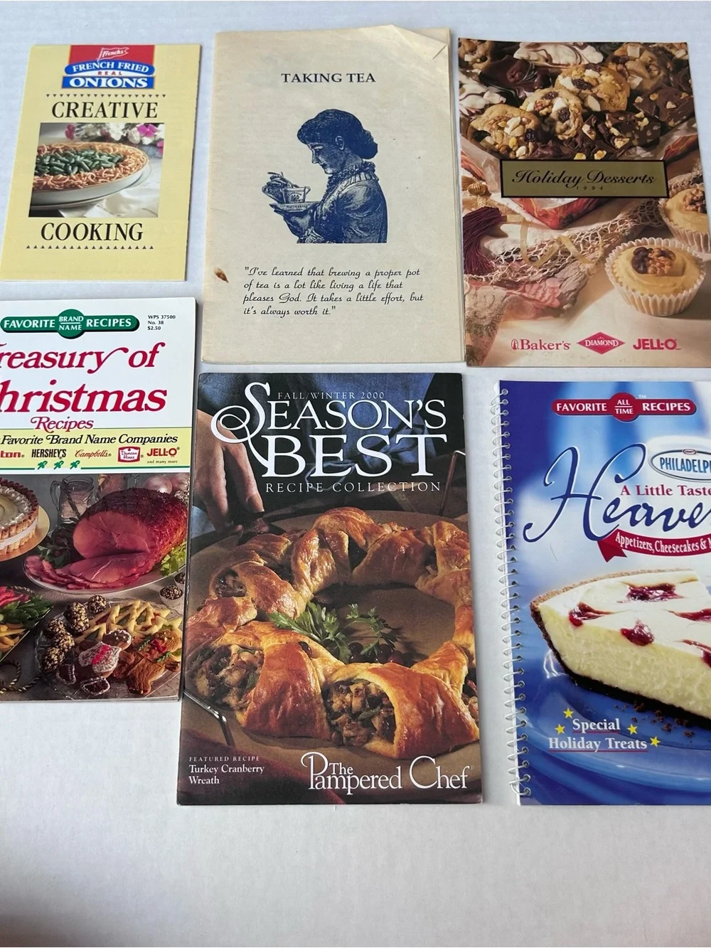 19 Ct Vintage Cook Booklet Lot 1990s & 2000s Recipes Ephemera Junk Journal